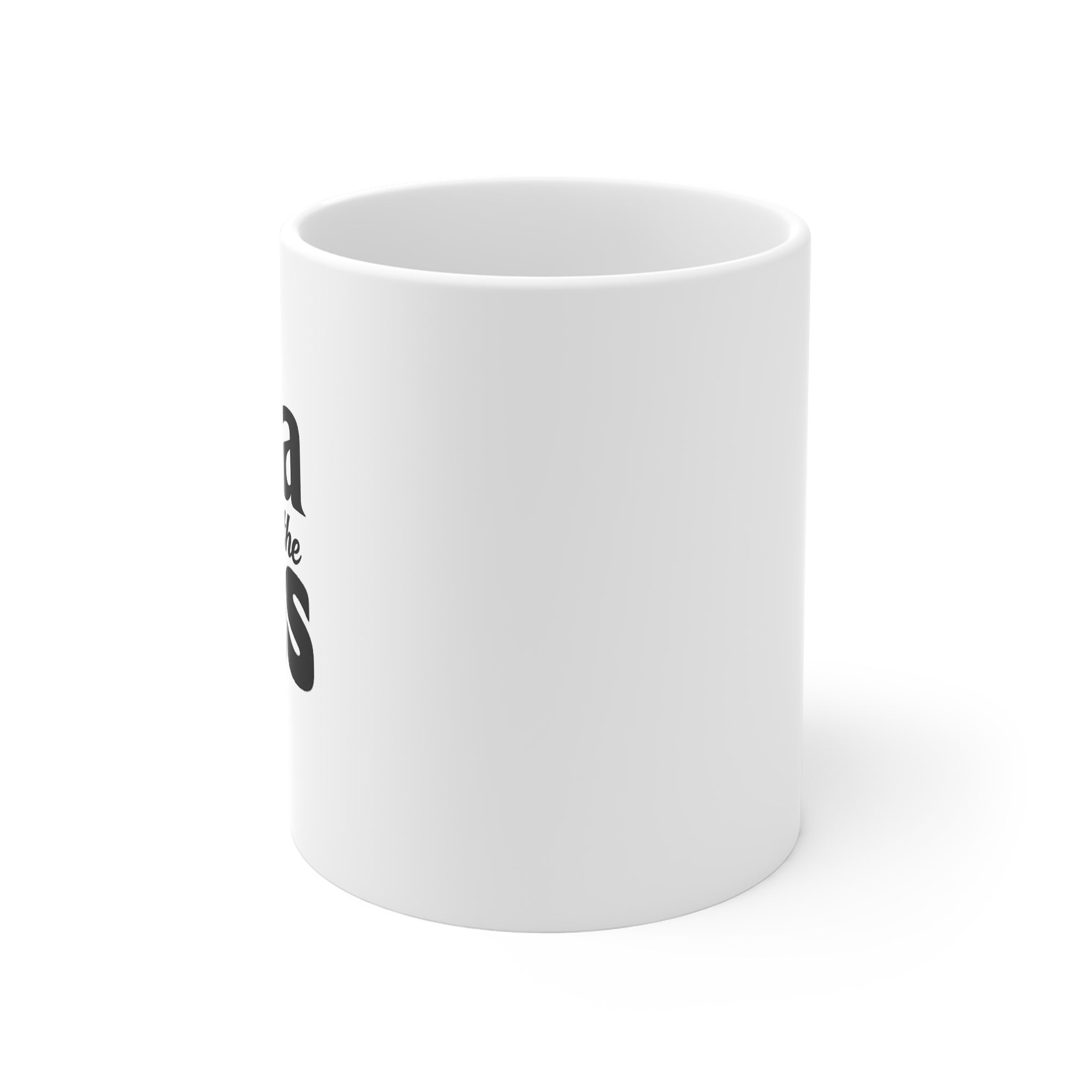Papa Is The Boss Mug – Funny Father’s Day 11oz Coffee Cup