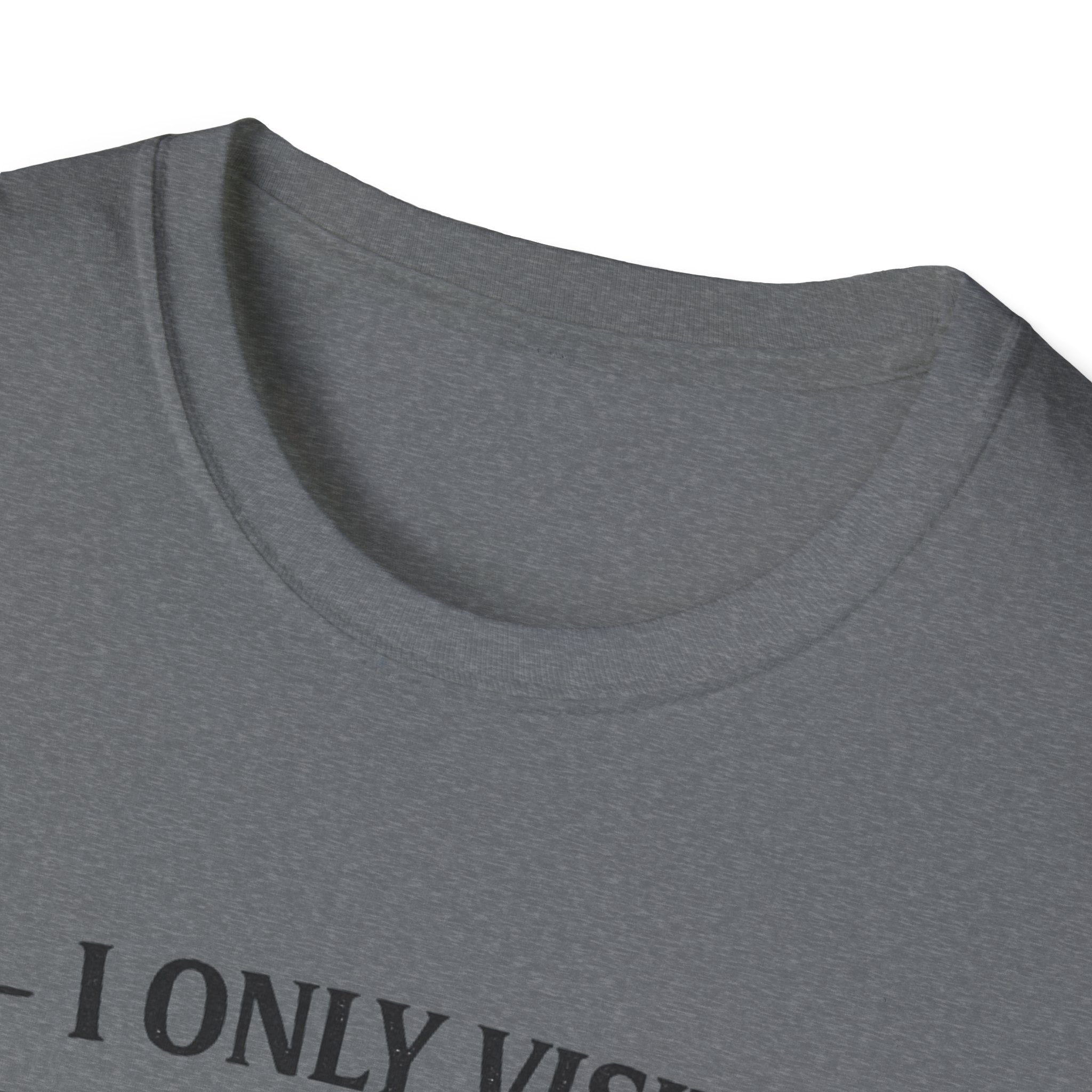 Grandpa Biscuits T-Shirt — "I Only Visit Grandpa For The Biscuits" Funny Family Tee