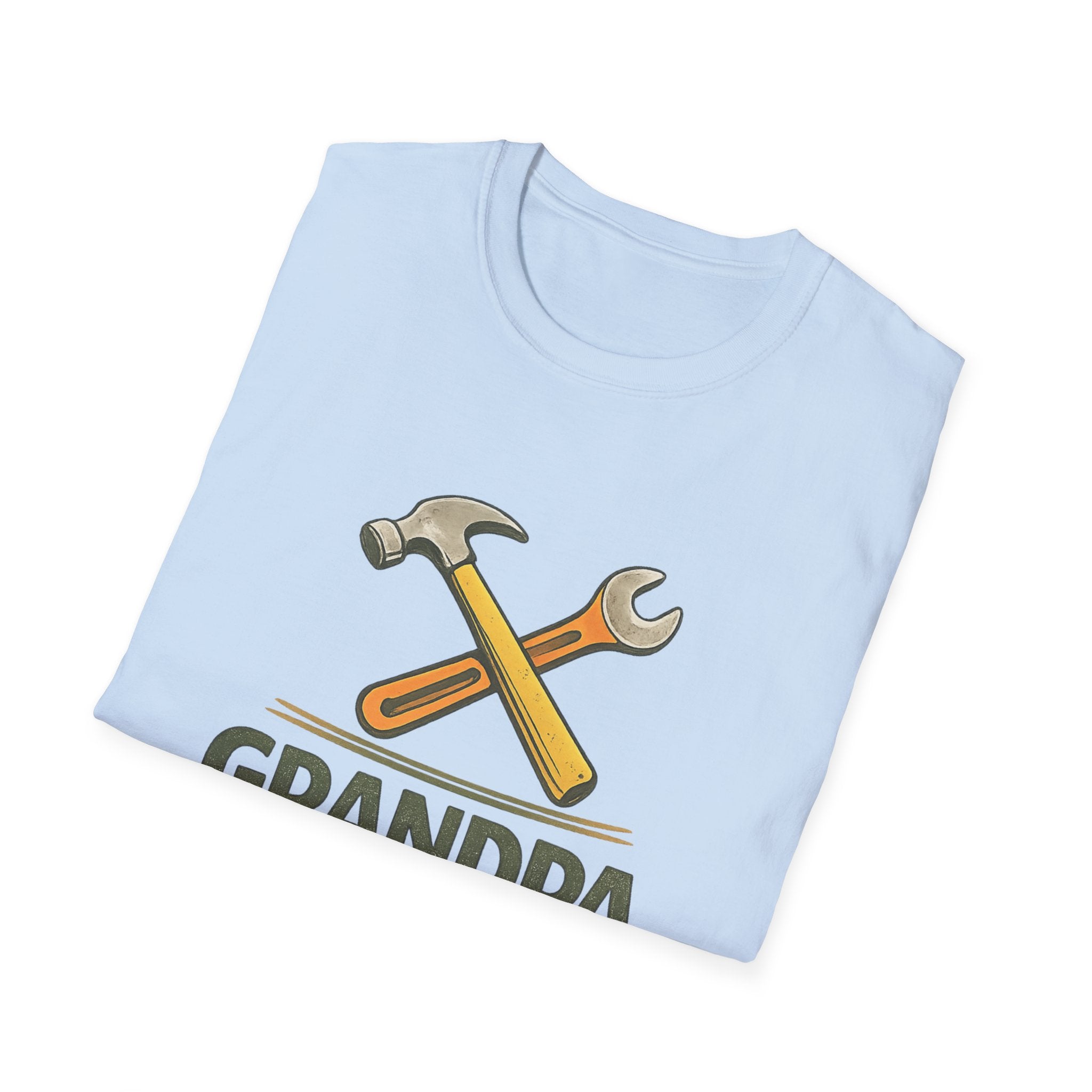 Grandpa Can Fix It T-Shirt — Handyman Tools Retro Tee for Fathers, Grandfathers & DIY Lovers