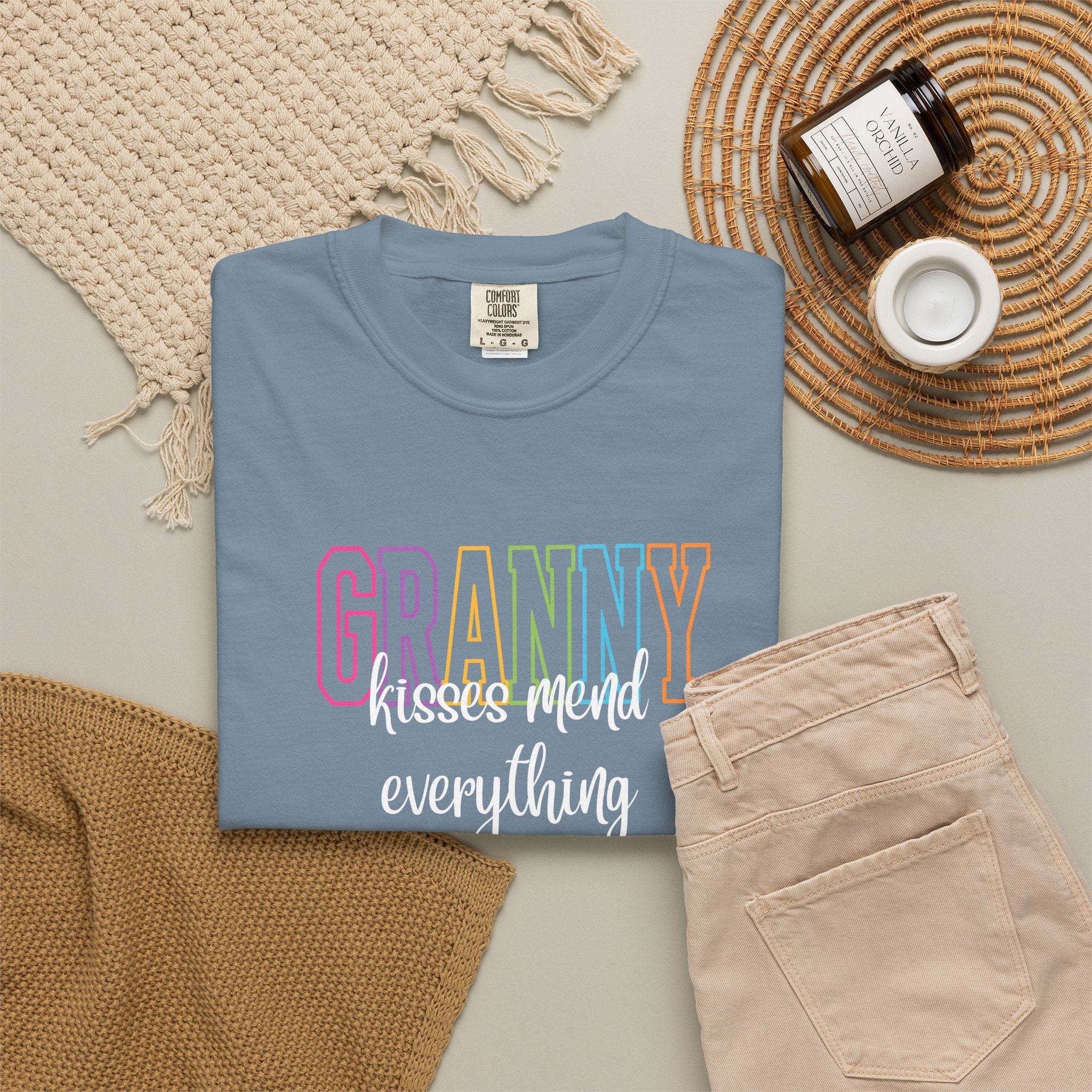 Granny Pastel Rainbow T-Shirt