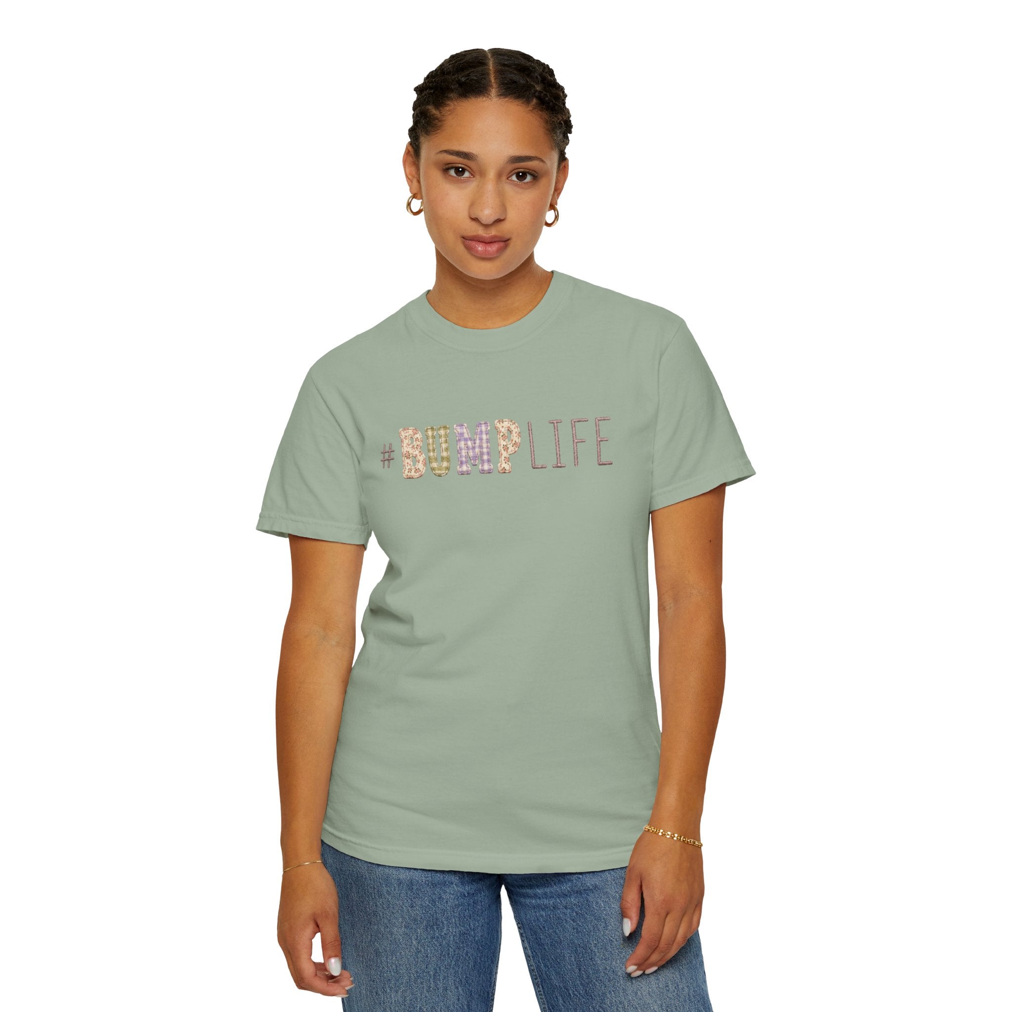#BUMP LIFE Maternity Tee — Cute Pregnancy Shirt for Expecting Moms