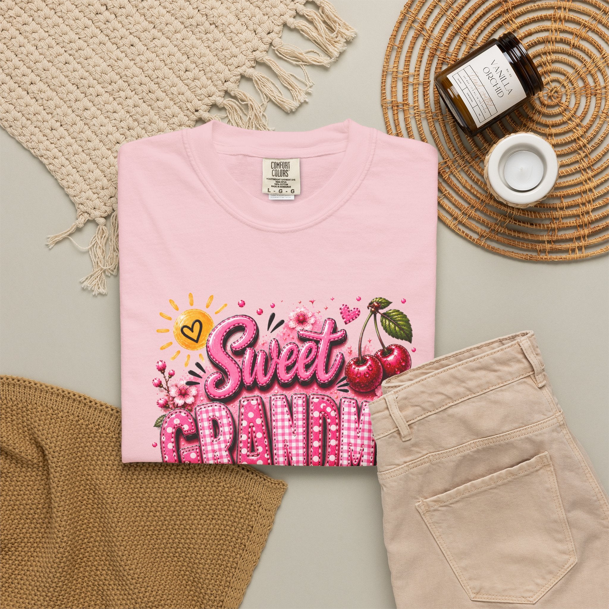 Sweet GRANDMA Cherry T-Shirt