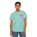 T-Shirt — "Hello Mummy" Retro Name-Tag Graphic