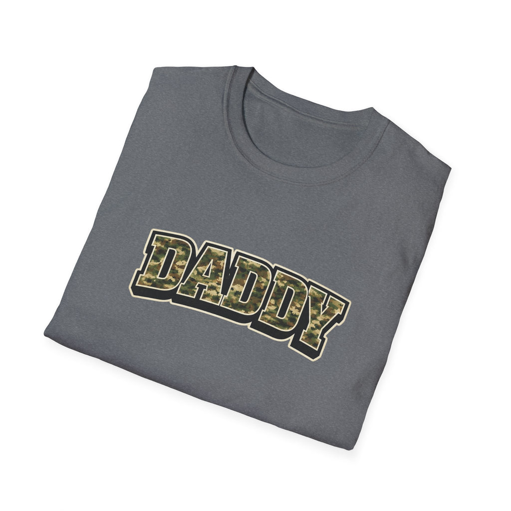 Daddy Camo T-Shirt — Military Camouflage Dad Tee for Father’s Day