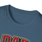 Dad Plaid Design T-Shirt – Rustic Father’s Day Gift