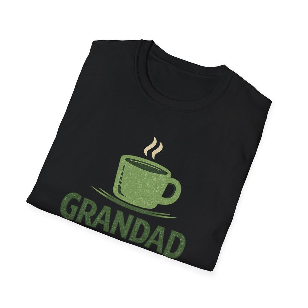 Grandad Fuel T-Shirt – Coffee Lover Grandpa Gift