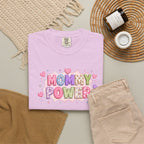 Mommy Power T-Shirt — Cute Heart Graphic Tee for Moms, Mother’s Day Gift