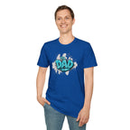 Dad Blue Graffiti T-Shirt