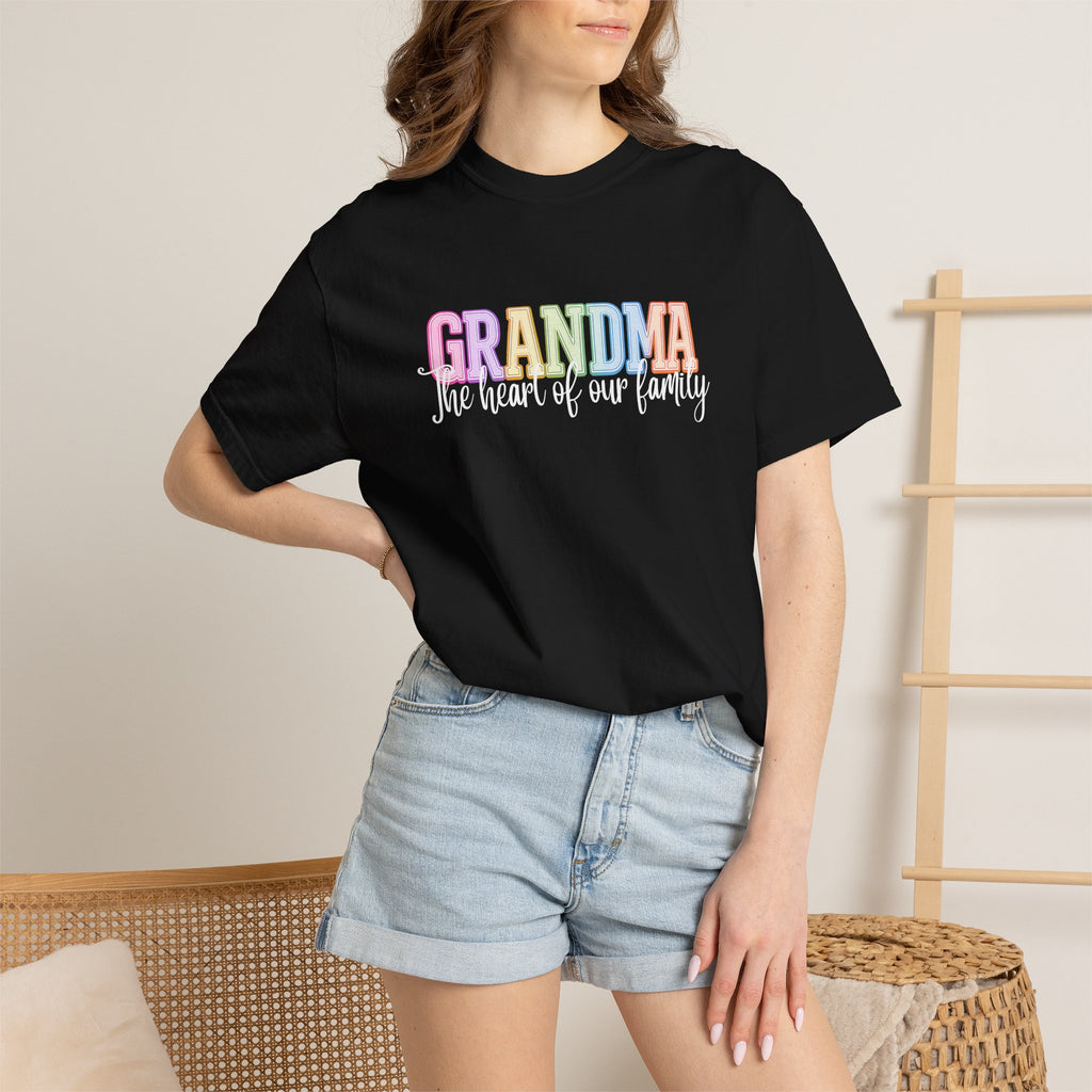 GRANDMA The Heart Of Our Family Tee
