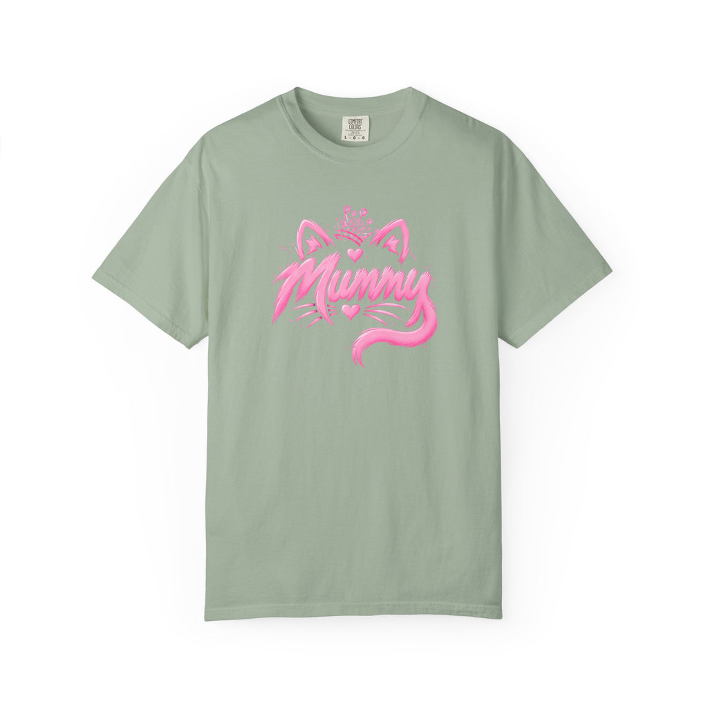 Mummy Cat Crown T‑Shirt