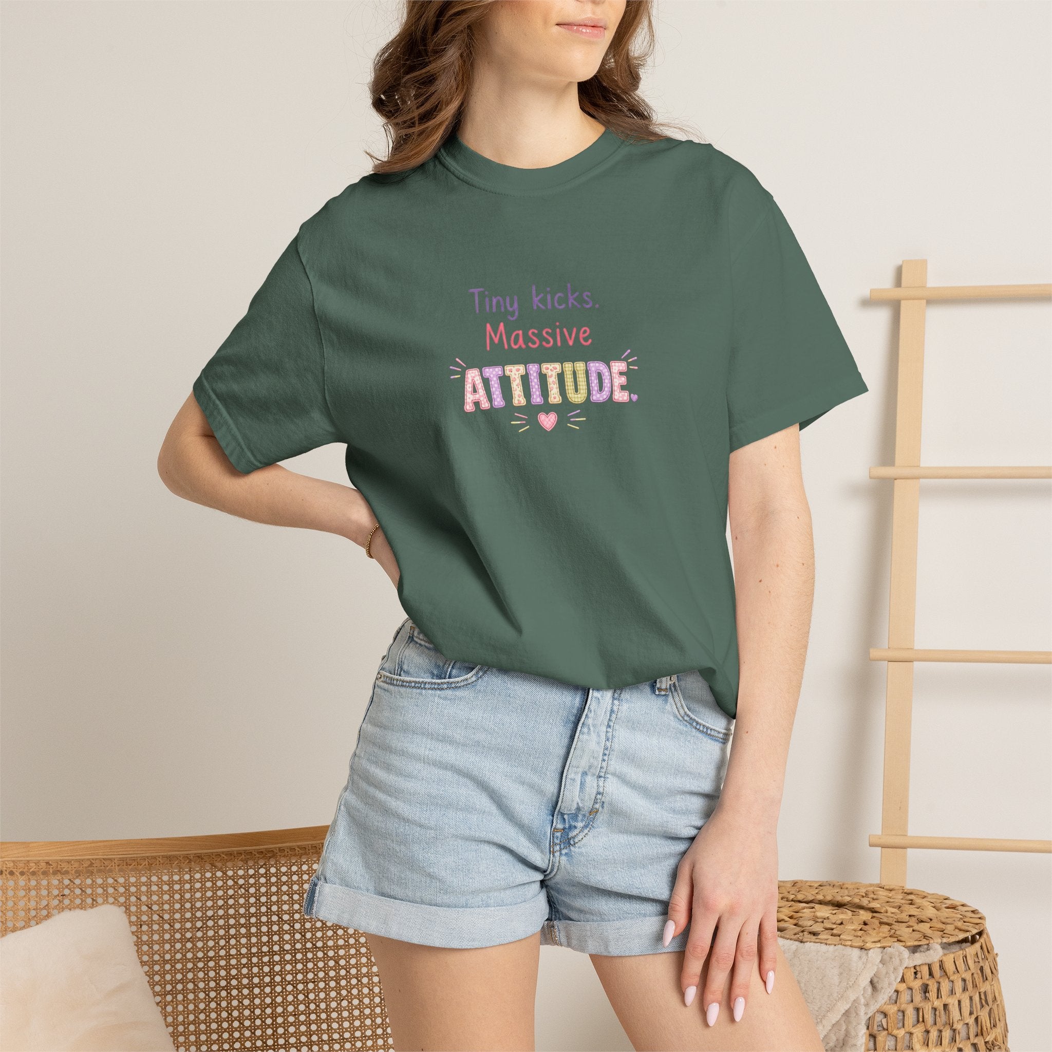 Tiny Kicks Massive Attitude T-Shirt