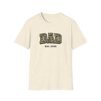 Dad Camo T‑Shirt – “DAD Est. 2026” Military Camo Father's Day Tee