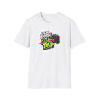 "I Am Born To Be A Gamer Dad" Neon T‑Shirt