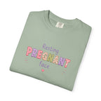 Pregnant Face T-Shirt — "Resting Pregnant Face" Cute Maternity Tee