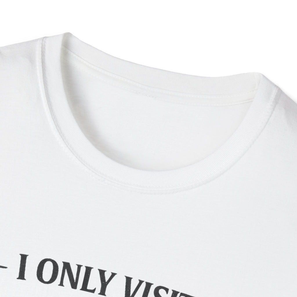 Papa T-Shirt — "I Only Visit Papa for the Biscuits" Funny Grandpa Gift