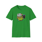 "I Am Born To Be A Gamer Dad" Neon T‑Shirt