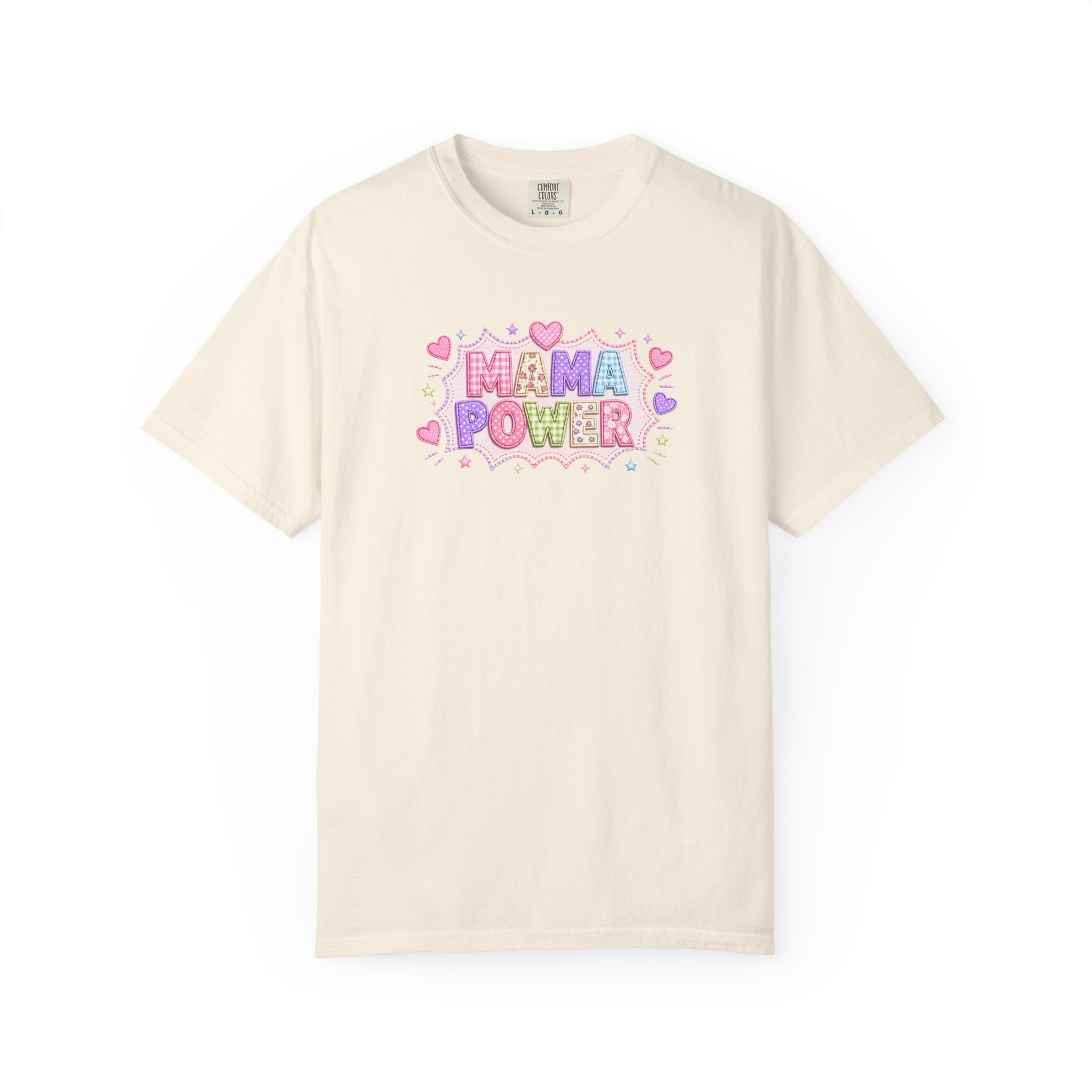 Mama Power T-Shirt — Cute Pastel Mom Pride Graphic Tee