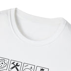 Grandpa Warning T-Shirt – ‘Spoils Grandkids & Hands Out Biscuits’ Funny Grandpa Tee