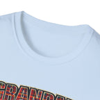 Grandad Plaid Family T-Shirt — "Loved by the Little Clan" Gift Tee