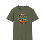 “Eat Sleep Game Dad Stuff Repeat” T-Shirt