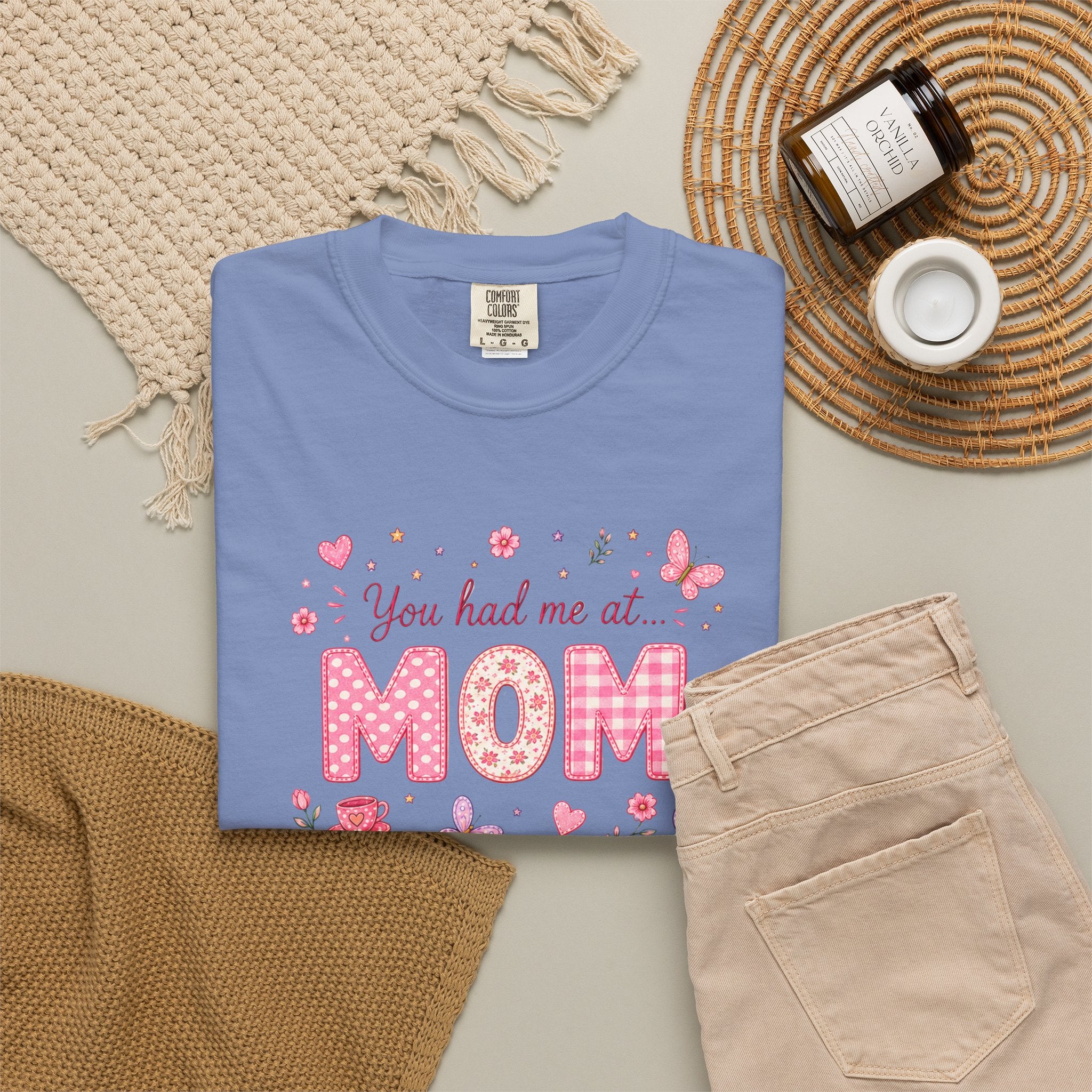 You Had Me at MOM Floral T-Shirt