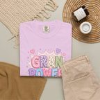 Gran Power T-Shirt — Cute Pastel 'Gran Power' Graphic Tee for Grandparents, Mother's Day Gift