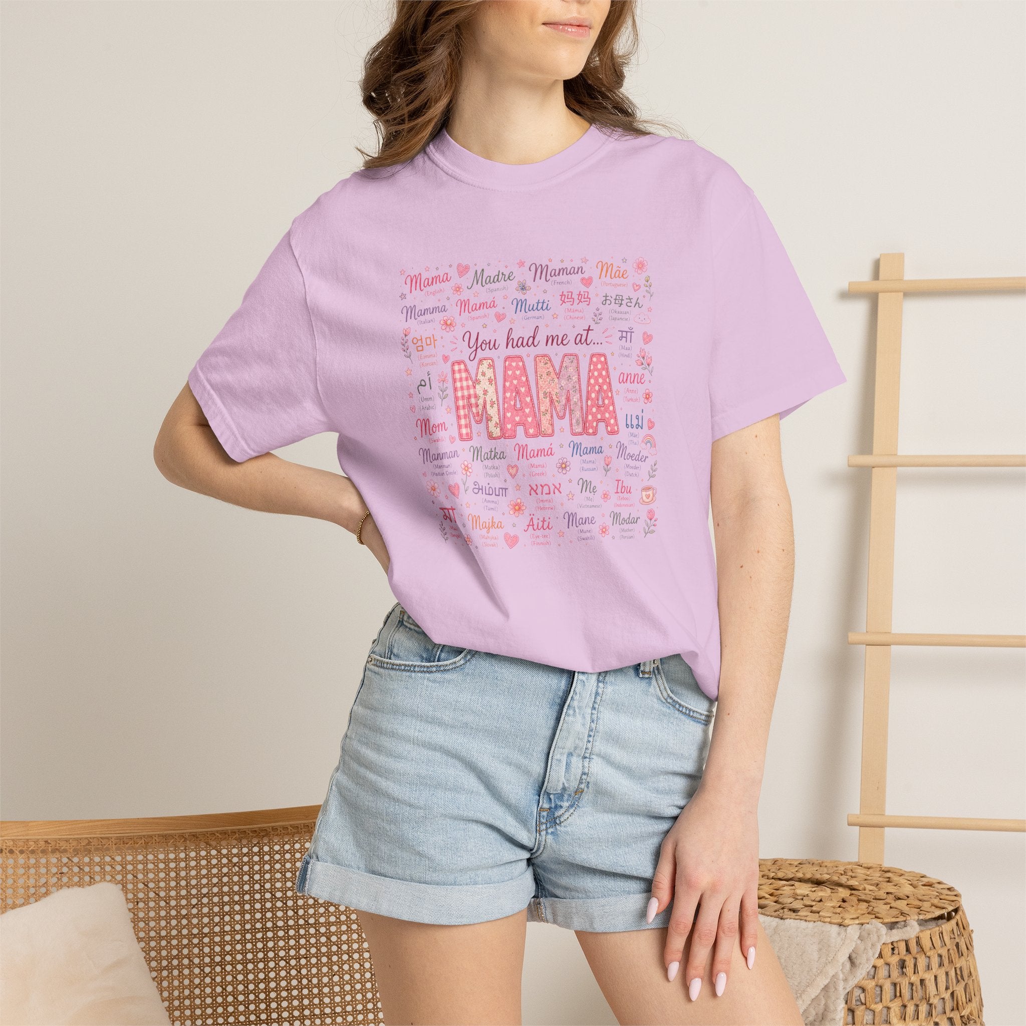 "You Had Me at Mama" T-Shirt — Cute Pink Mama Mother's Day Tee