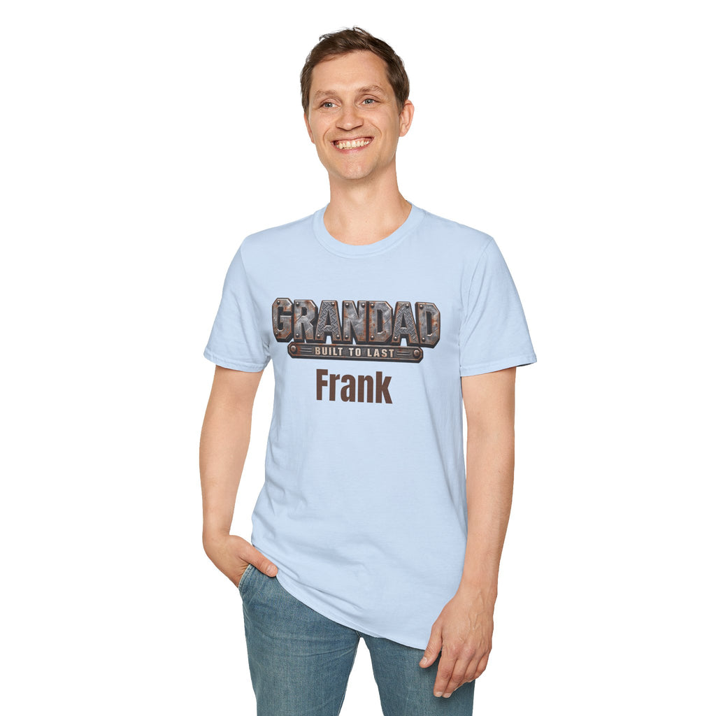 Grandad "Built to Last" T-Shirt — Personalise