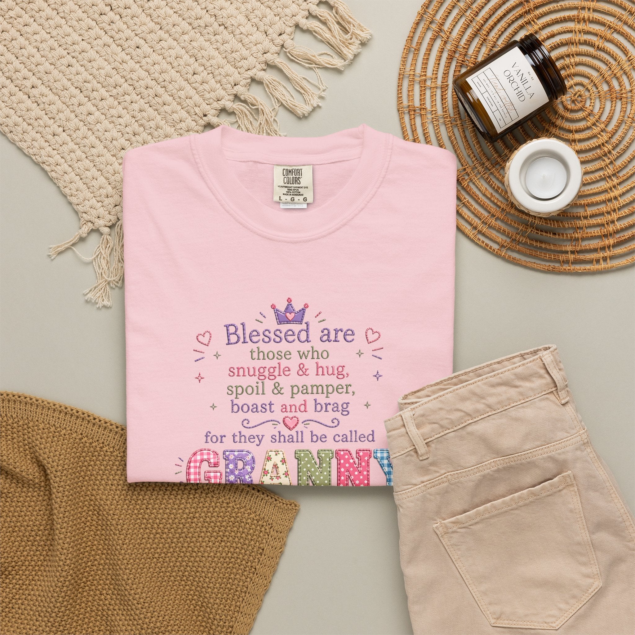 Granny Blessing T-Shirt — "Blessed are those who ... shall be called Granny" Gift Tee