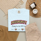 Mommy Camo Heart T-Shirt — "Mommy, I am here for little forever" Mother's Day Tee