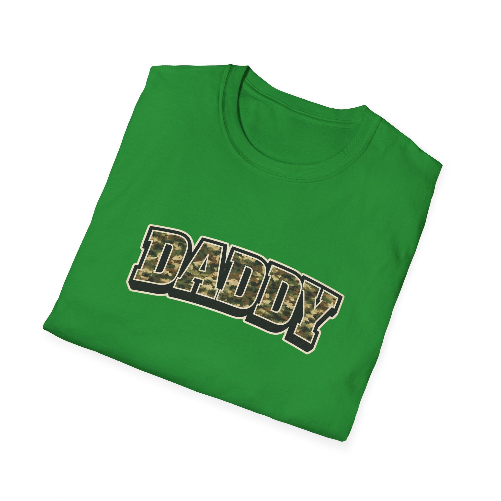 Daddy Camo T-Shirt — Military Camouflage Dad Tee for Father’s Day