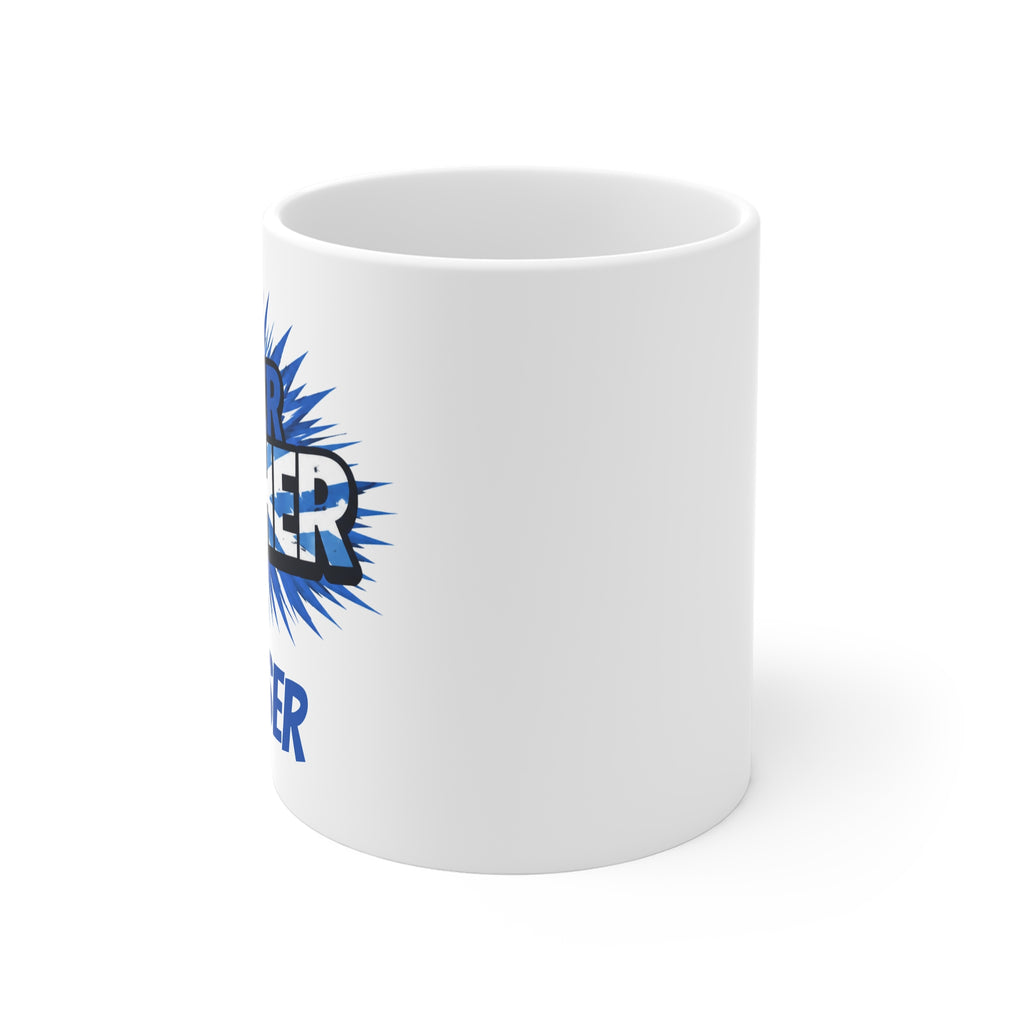 Super FAITHER Scottish Flag Mug - Add Name - Personalise