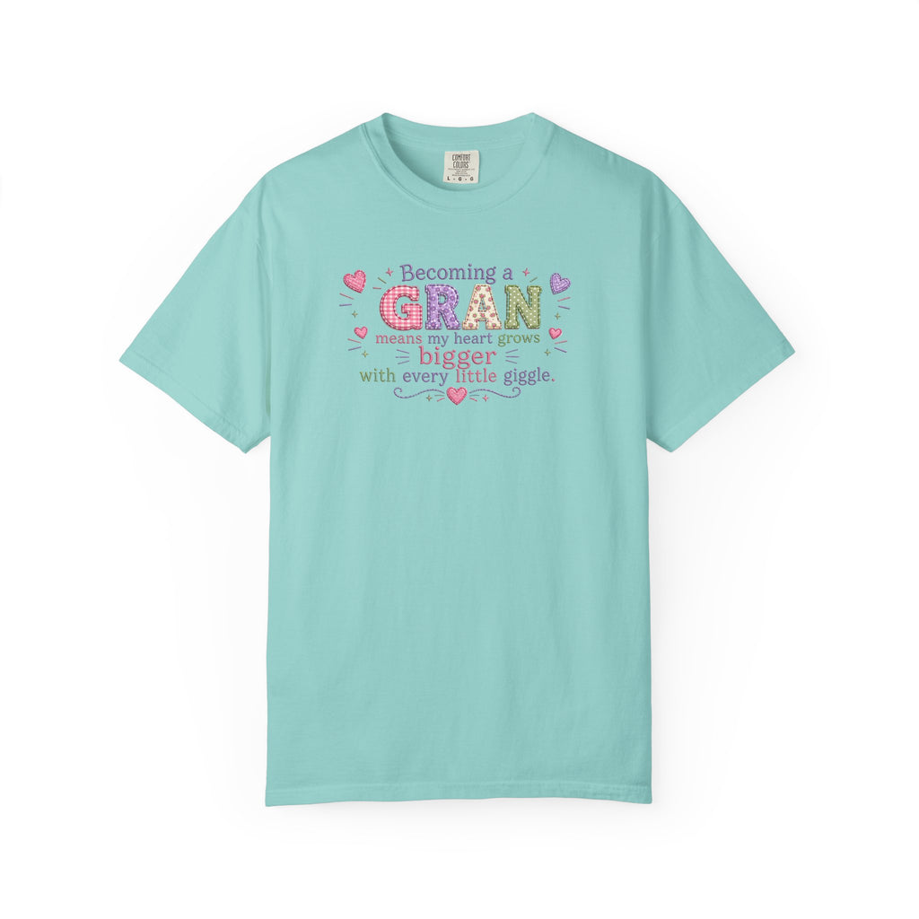 Heartfelt Gran T-Shirt - Becoming a Gran Means My Heart Grows Bigger