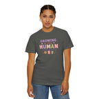 Growing a Tiny Human T-Shirt — "Growing a Tiny Human, Send Snacks" Maternity Tee