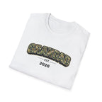 Granddad Est. 2026 T-Shirt — Camo Lettering Fathers Day Gift