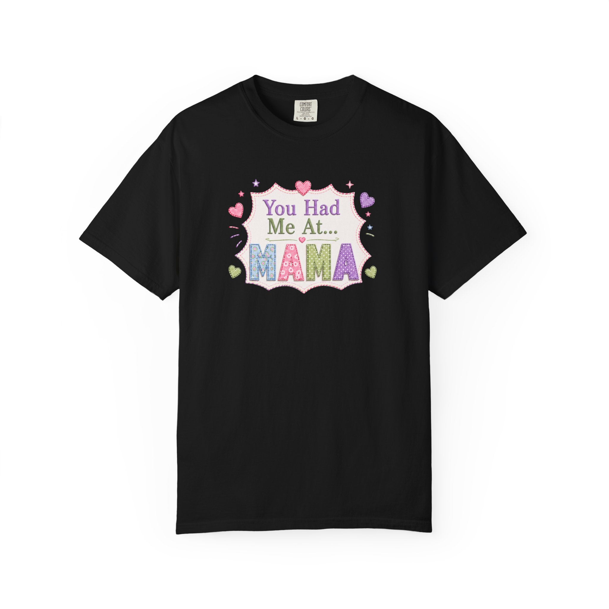 You Had Me At Mama T-Shirt — Cute Pastel Mom Graphic Tee for Mother's Day