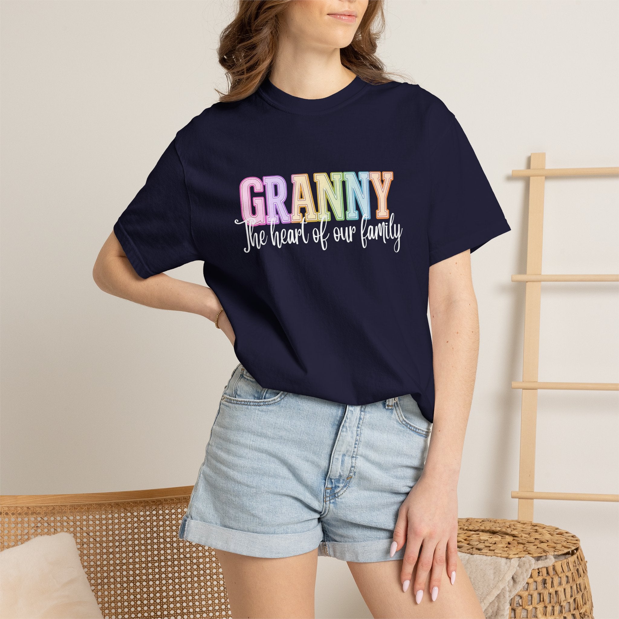 GRANNY the heart of our family Tee