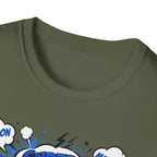 Super Grandad Comic-Style T-Shirt