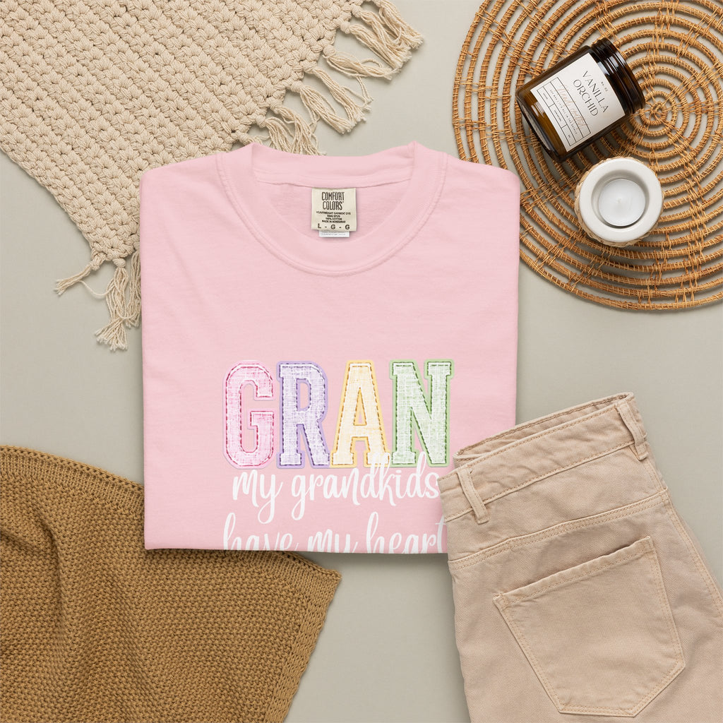 Heartfelt Gran T-Shirt for Grandparents - Perfect Gift for Mother's Day, Birthdays & Anniversaries