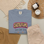 Gran Grandma T-Shirt — "Gran: Good a Little Trouble" Vintage Floral Tee