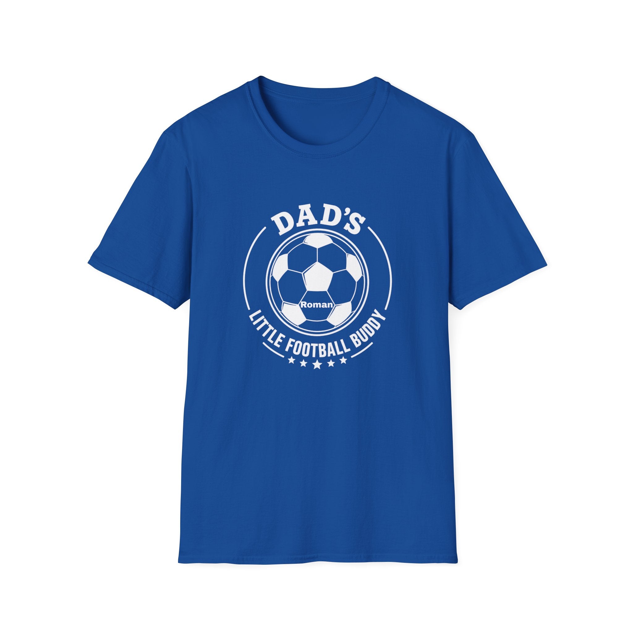 Dad's Little Football Buddy Tee -Add Name- Personalise