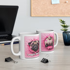 Pug 'I Puggin' Love You' Personalized Mug