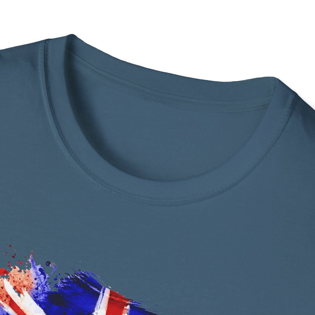 British Flag Watercolor T-Shirt – "Made in the UK" Pride Tee