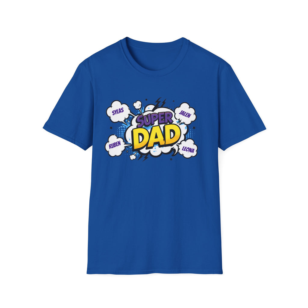 Super Dad Comic Graphic T-Shirt — Father’s Day Gift Tee