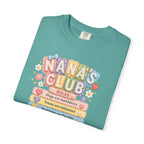 Nana's Club T-Shirt — Cute Floral Grandma Rules Tee