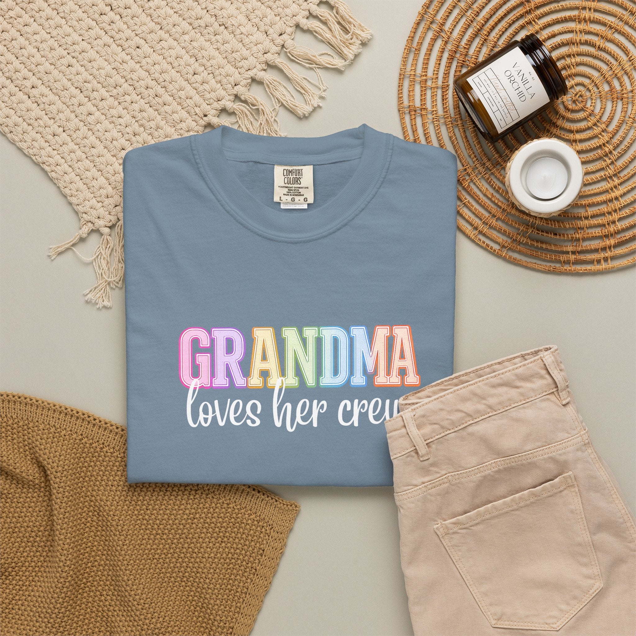 GRANDMA Loves Her Crew Tee