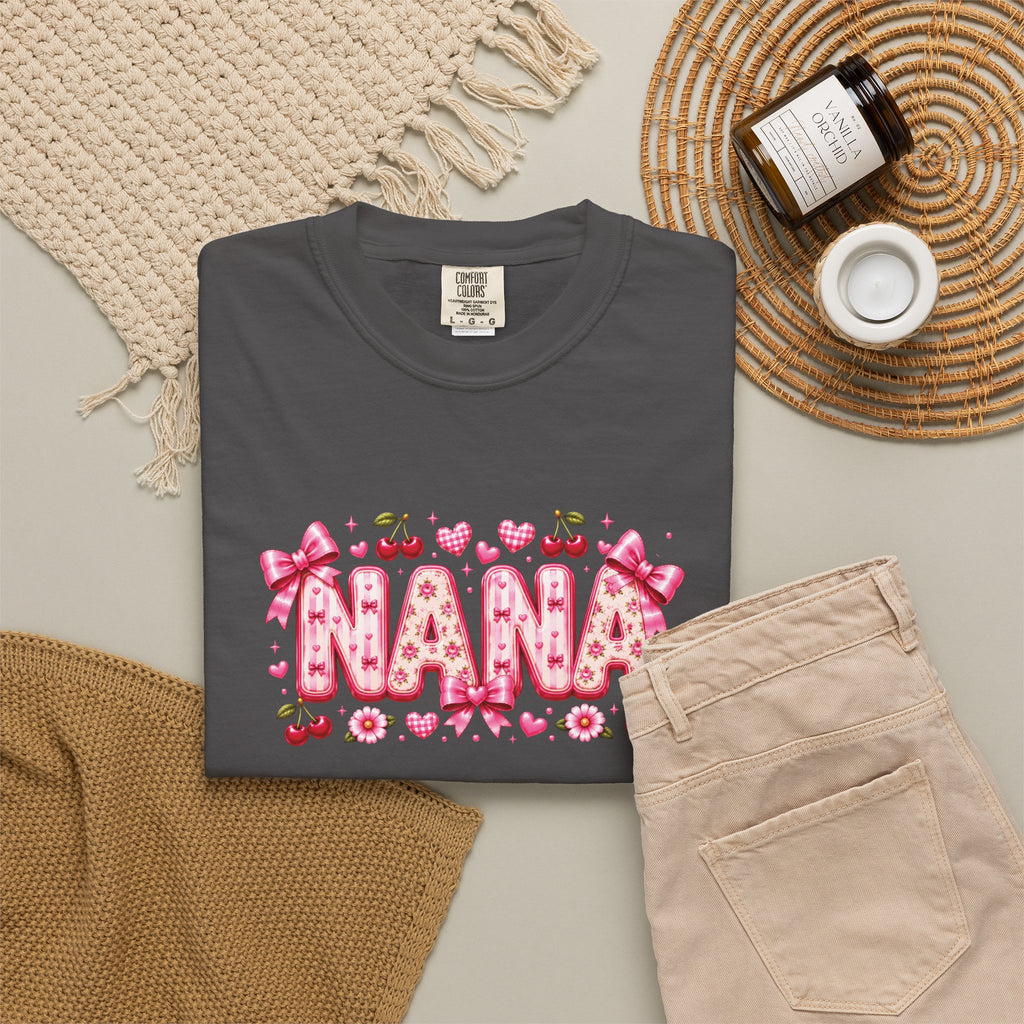 NANA Floral Heart T-Shirt