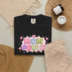 Mom Power T-Shirt — Cute Pastel Heart Mother's Day Tee