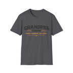 Grandpa's Crew T-Shirt — "Small Humans, Big Love" Grandpa Gift