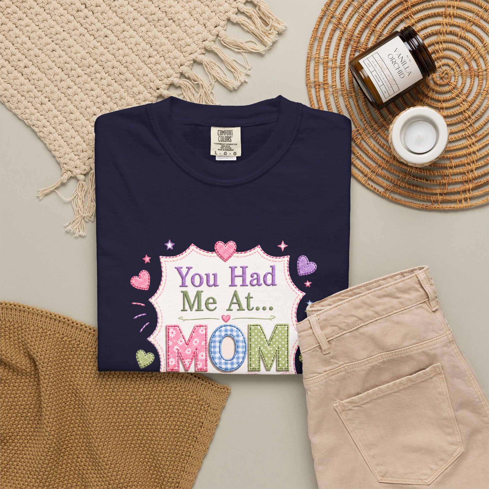 You Had Me at... MOM T-Shirt – Cute Pastel Mother's Day Tee